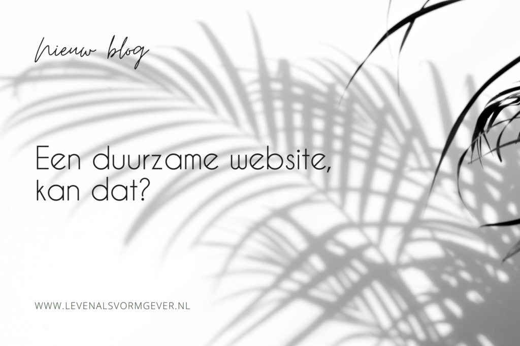 Een duurzame website, kan dat?