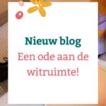 Ode aan de witruimte